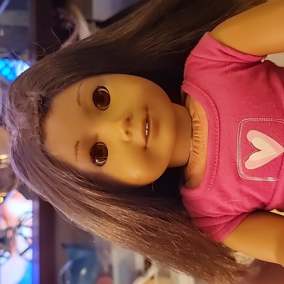 American girl doll  with Pink Heart Outfit - Picture 8 of 8